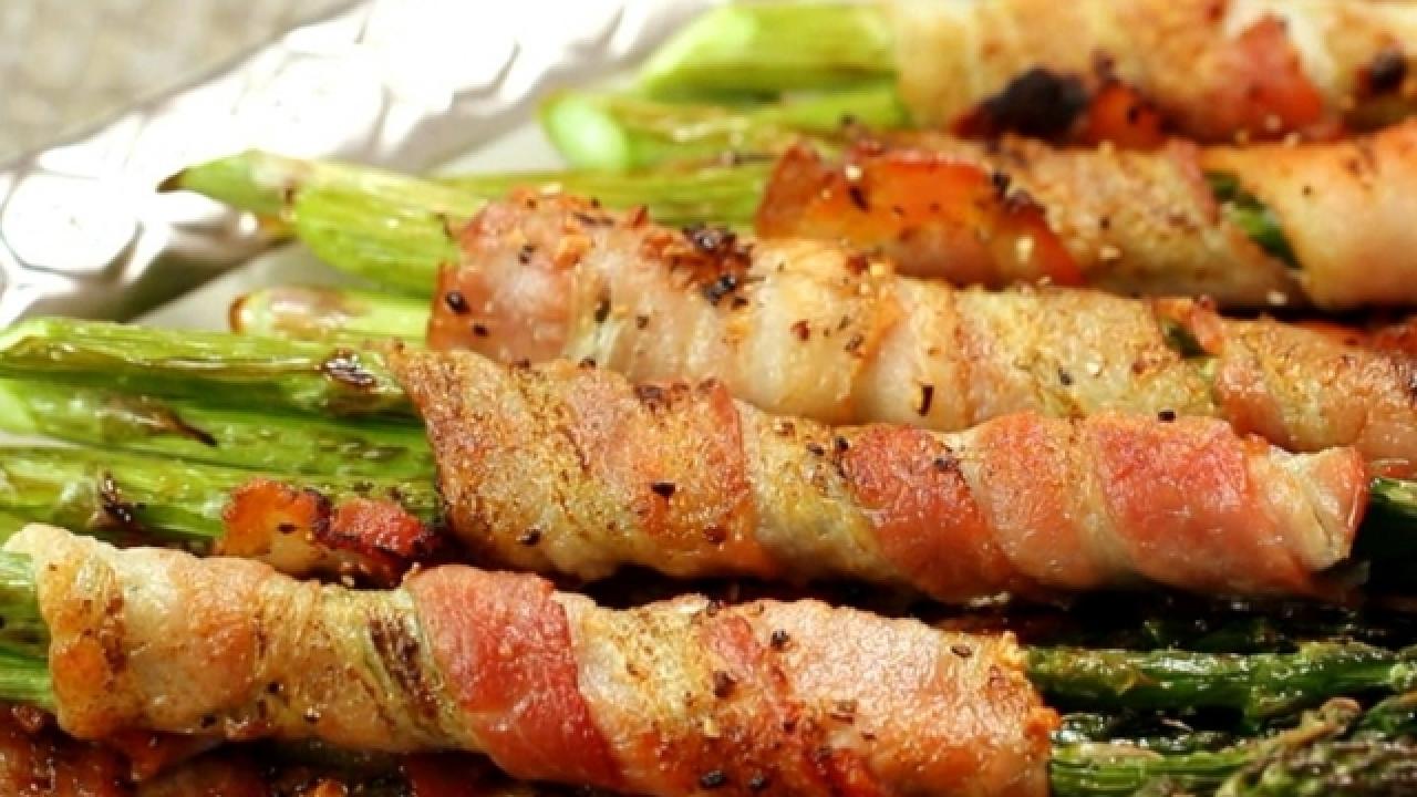 Roasted Asparagus and Bacon