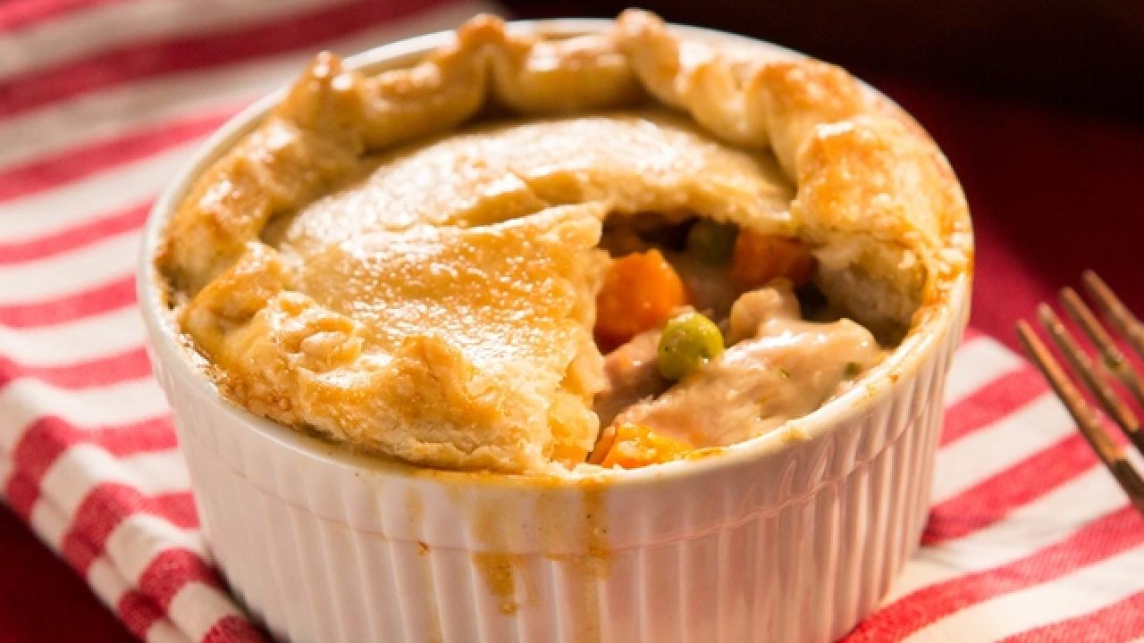 Roasted Chicken Pot Pie