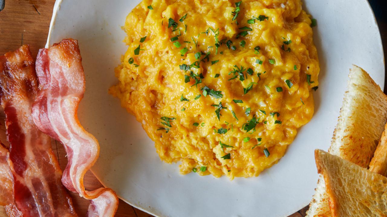 Low and Slow Scrambled Eggs