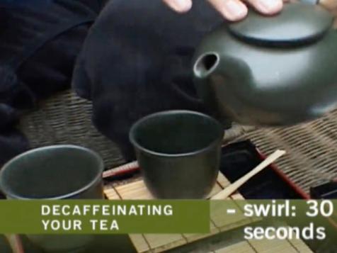 Decaffeinating Your Cup of Tea