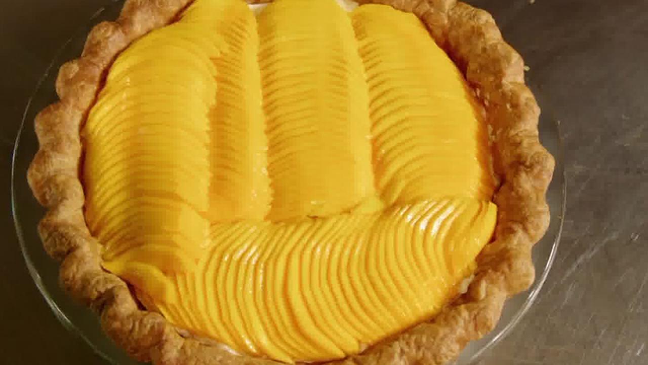 Mango and Passion Fruit Pie