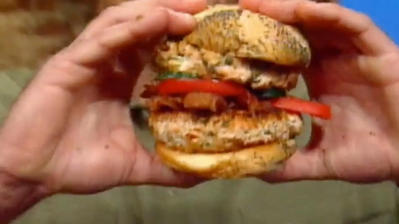Man-Sized Salmon Burgers